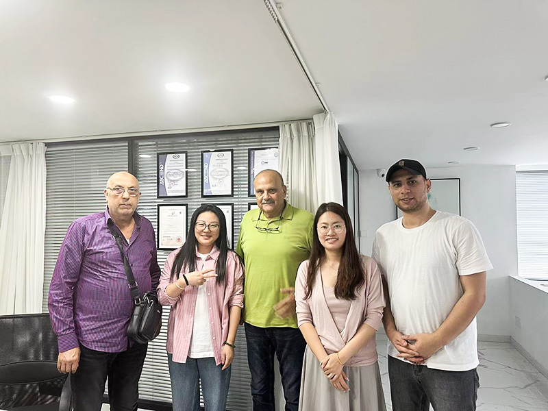 Egyptian Customer Visits Factory