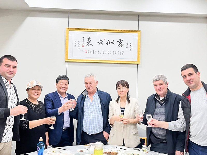 Ukraine Customer Visits Factory